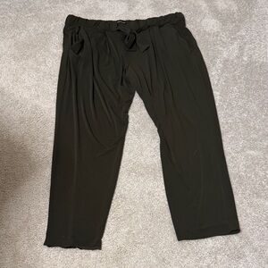 Express Women’s Hunter Green Drawstring Pants size XL